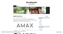 Desktop Screenshot of kimdalrymple.wordpress.com