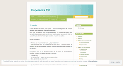 Desktop Screenshot of esperanzatic.wordpress.com