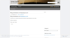 Desktop Screenshot of kopyr.wordpress.com