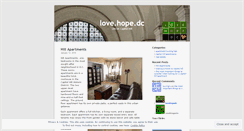 Desktop Screenshot of lovehopedc.wordpress.com