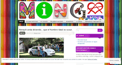 Desktop Screenshot of mingascout.wordpress.com