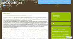 Desktop Screenshot of blackhairstory.wordpress.com
