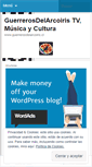 Mobile Screenshot of guerrerosdelarcoiristv.wordpress.com