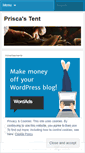 Mobile Screenshot of priscastent.wordpress.com