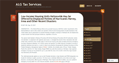 Desktop Screenshot of algtaxservices.wordpress.com
