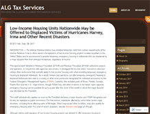 Tablet Screenshot of algtaxservices.wordpress.com