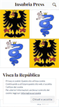 Mobile Screenshot of insubriapress.wordpress.com