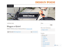 Tablet Screenshot of designpoesi.wordpress.com