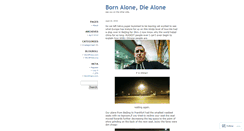 Desktop Screenshot of bornalonediealone.wordpress.com