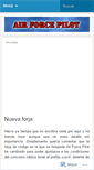 Mobile Screenshot of airforcepilot.wordpress.com