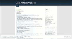 Desktop Screenshot of jeanantoinewatteau89.wordpress.com