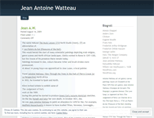 Tablet Screenshot of jeanantoinewatteau89.wordpress.com