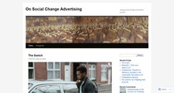 Desktop Screenshot of changeads.wordpress.com