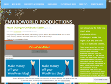 Tablet Screenshot of enviroworld.wordpress.com