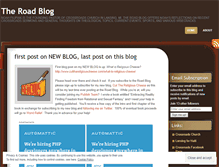 Tablet Screenshot of lansingroadblog.wordpress.com