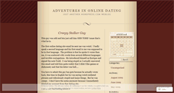 Desktop Screenshot of onlinedatingadventures.wordpress.com