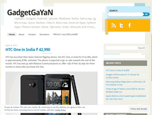 Tablet Screenshot of gadgetgayan.wordpress.com