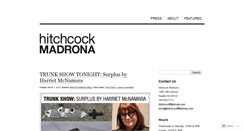 Desktop Screenshot of hitchcockmadronablog.wordpress.com