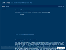 Tablet Screenshot of kentowen.wordpress.com