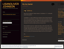 Tablet Screenshot of lisanoliverjohnson.wordpress.com