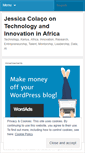 Mobile Screenshot of jessicacolaco.wordpress.com