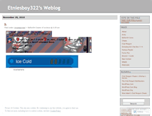 Tablet Screenshot of etniesboy322.wordpress.com