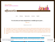 Tablet Screenshot of offuscatio.wordpress.com