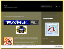 Tablet Screenshot of fahjorg.wordpress.com