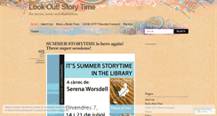 Desktop Screenshot of lookoutstorytime.wordpress.com