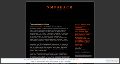 Desktop Screenshot of nmpreach.wordpress.com