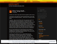 Tablet Screenshot of heyyydyyy.wordpress.com