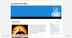 Desktop Screenshot of janicebenning.wordpress.com