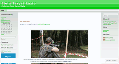 Desktop Screenshot of fieldtargetlazio.wordpress.com