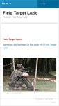 Mobile Screenshot of fieldtargetlazio.wordpress.com