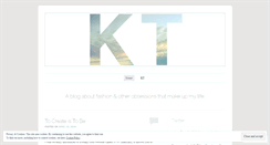 Desktop Screenshot of ktlivin.wordpress.com