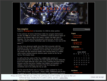 Tablet Screenshot of evilrising.wordpress.com