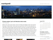 Tablet Screenshot of manilapart2.wordpress.com