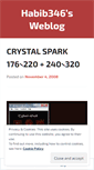 Mobile Screenshot of habib346.wordpress.com
