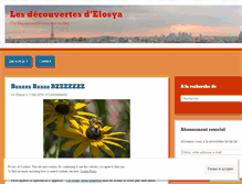 Tablet Screenshot of elosya.wordpress.com
