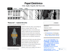 Tablet Screenshot of papeleletronico.wordpress.com