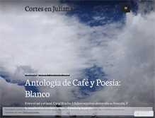 Tablet Screenshot of laurajuliana.wordpress.com