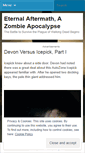 Mobile Screenshot of eternalaftermathazombieapocalypse.wordpress.com