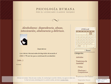 Tablet Screenshot of doctormente.wordpress.com