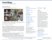 Tablet Screenshot of eventblogg.wordpress.com