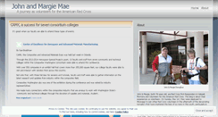 Desktop Screenshot of johnmargiemae.wordpress.com