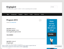 Tablet Screenshot of englagaard.wordpress.com