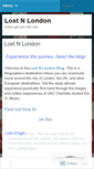 Mobile Screenshot of lostnlondon.wordpress.com