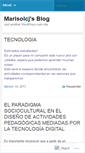 Mobile Screenshot of marisolcj.wordpress.com