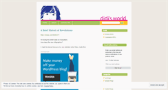 Desktop Screenshot of didisworld.wordpress.com