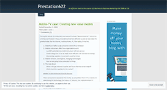 Desktop Screenshot of prestation622.wordpress.com